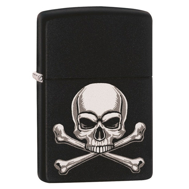 Zippo Skull Crossbones Design