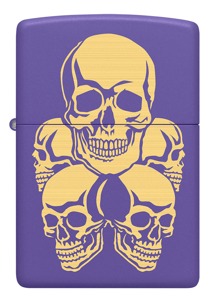 Skull Purple Violet